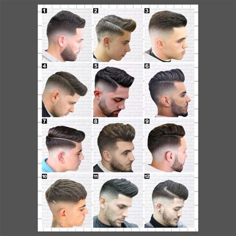 POSTER BARBERSHOP 2023 POSTER PANGKAS RAMBUT 2023 GAMBAR POTONG RAMBUT PRIA TERBARU | Lazada ...