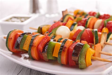 Vegetable Skewers | Studio Pilates