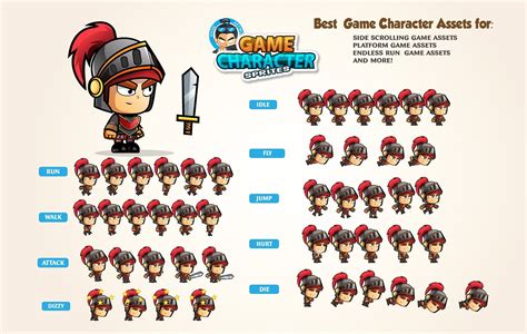 Knight 2d Game Character Sprites Game Character Game Card Design Sprite | Images and Photos finder