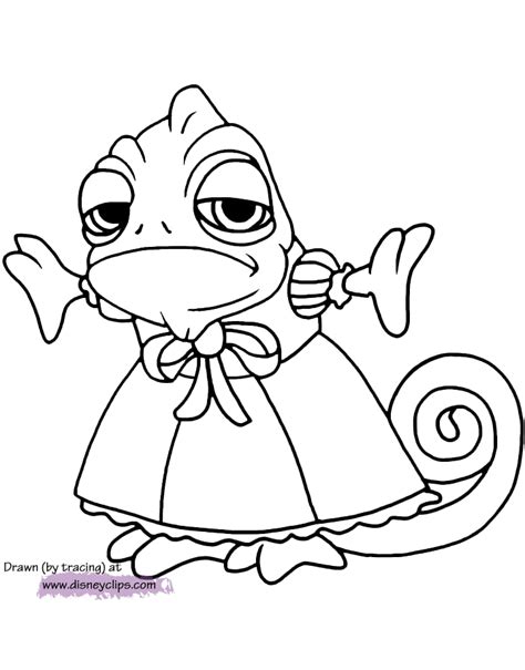 Pascal Coloring Pages - Free Tangled Coloring Pages Printables