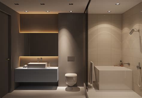 40 Modern Minimalist Style BathroomsInterior Design Ideas.