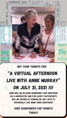 Anne Murray Tour Announcements 2024 & 2025, Notifications, Dates, Concerts & Tickets – Songkick