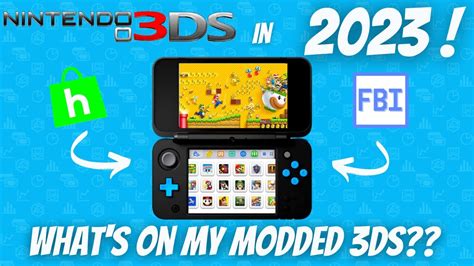 Nintendo 3DS in 2023 - What's On My Modded 3DS? - YouTube