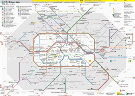 Berlin metro zone map - Berlin ab zone map (Germany)