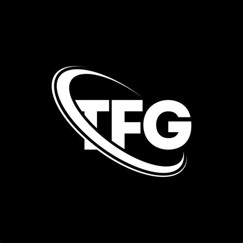 TFG logo. TFG letter. TFG letter logo design. Initials TFG logo linked with circle and uppercase ...