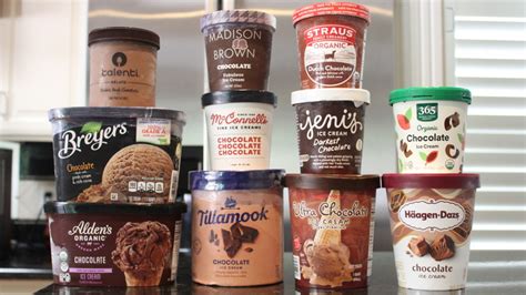 Ranking Chocolate Ice Cream From 11 Popular Brands