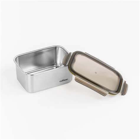 Signature Stainless Microwave-safe Lunch Box - Rectangle 2100ml – CUITISAN