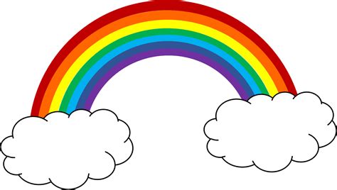 Rainbow clipart clipart cliparts for you - Clipartix