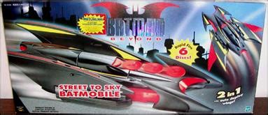 Batman Beyond Street to Sky Batmobile, Jan 1999 Action Figure by Hasbro