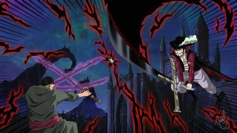 Zoro Vs Mihawk Final Battle