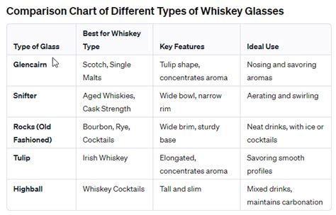 Whiskey Glasses: How to Choose the Perfect One - Bar Prices