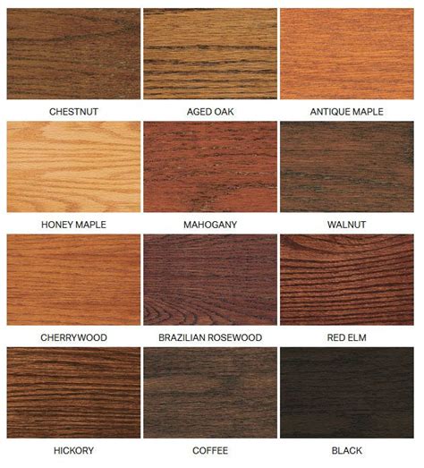 the different types of wood that are available in various colors and ...