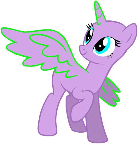 Mlp Alicorn Twilight Base - tikahlaa