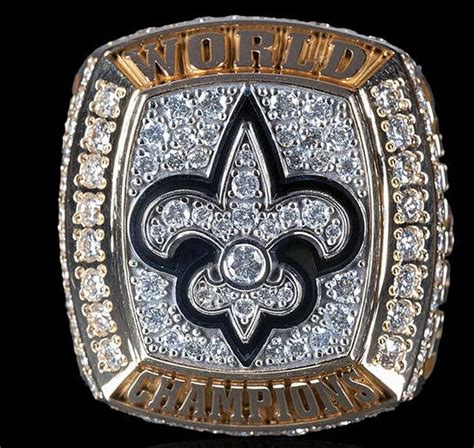 New Orleans Saints Super Bowl ring up for auction