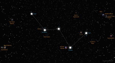 Cassiopeia star constellation - startupmine