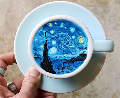 Drink Art! Korean Barista serves coffee with artistic aesthetic