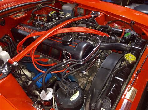 Engine bay, passenger side. Datsun 240z, V8 Engine, Jdm, Nissan, Engineering, Cars, Autos, Car ...