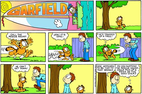 Garfield, October 1995 comic strips | Garfield Wiki | Fandom