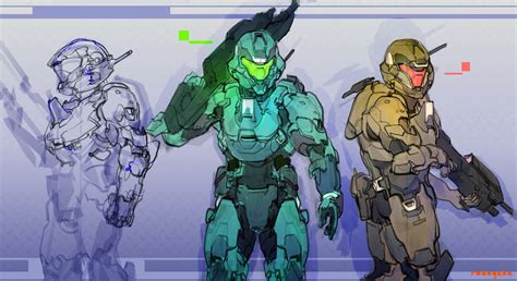 New Halo 5: Guardians concept artwork revealed by 343 Industries artist | Windows Central