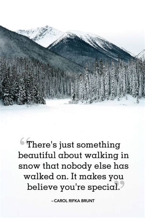 18 Absolutely Beautiful Winter Quotes About Snow