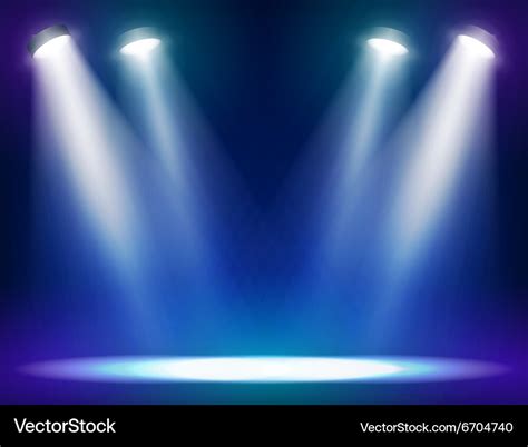 Floor Stage Lights Background