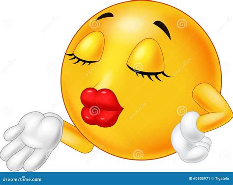 Happy Cartoon Emoticon Thinking Stock Vector - Image: 60503971