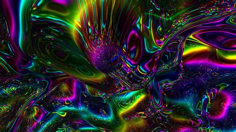 water, colorful, flowing, ink, multi colored, light - natural phenomenon, motion, psychedelic ...