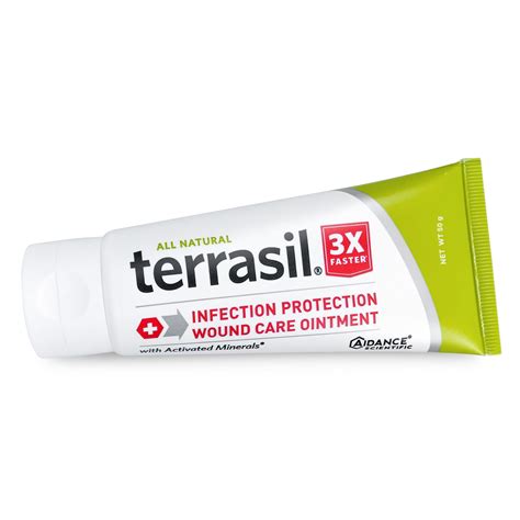 Terrasil® Infection-Protection Wound Care Ointment with All-Natural Activated Minerals® for the ...