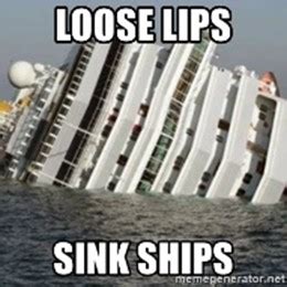 Loose Lips Sink Ships - Meaning, Origin and Usage - English-Grammar-Lessons.com