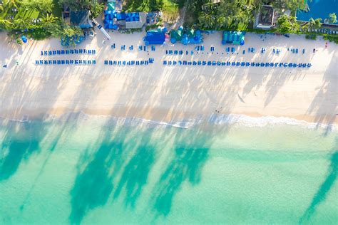 Aerial View Of Sandy Beach Photograph by Prasit Rodphan - Fine Art America