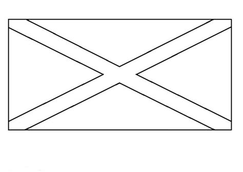 Desenho da bandeira da Jamaica para colorir - Tudodesenhos