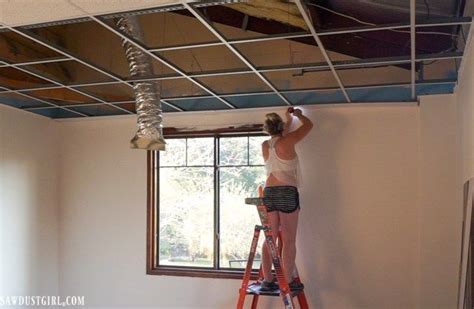 Installing woodhaven planks and hiding drop ceiling grid – Artofit