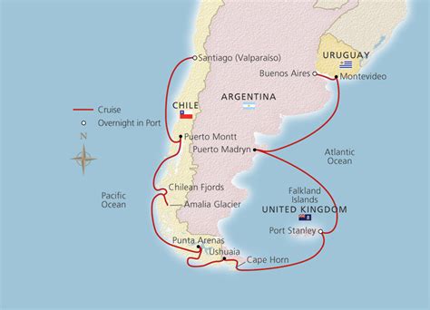 South America & the Chilean Fjords - Cruise Overview