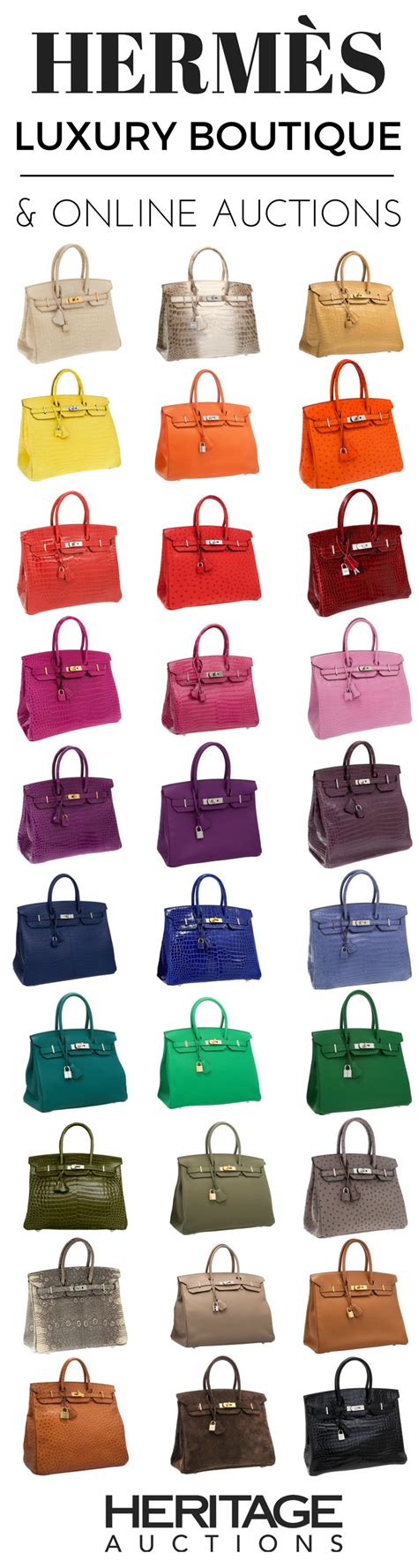 Hermès Birkin bags in all colors, available online! | hermes, birkins ...