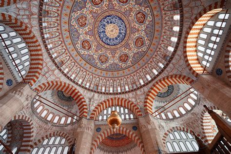 Selimiye Mosque - Edirne, Turkey (1575 CE) Famous Ottoman architect ...