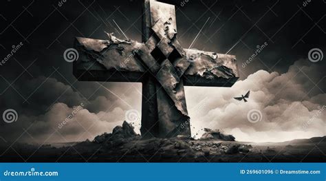 Cross Wallpaper Faith Illustration Design Art Stock Illustration - Illustration of catholicism ...