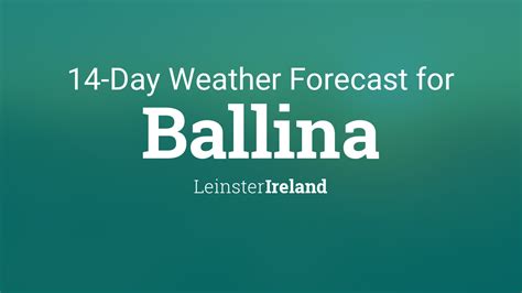 Ballina, Ireland 14 day weather forecast