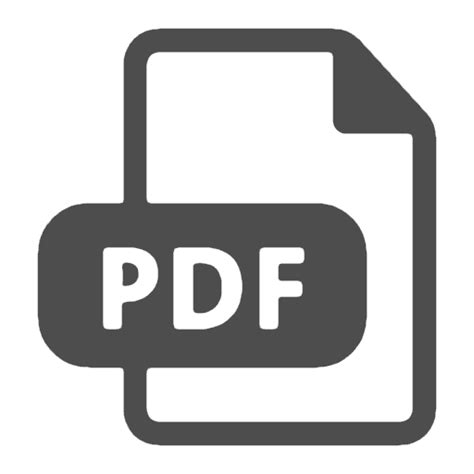 Pdf Icon Transparent #401301 - Free Icons Library