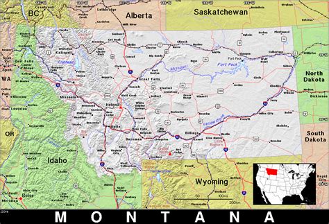 MT · Montana · Public Domain maps by PAT, the free, open source ...