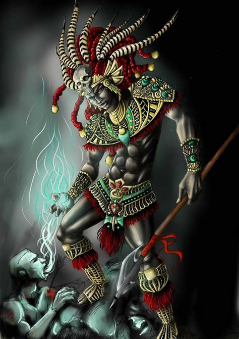 Aztec Warrior by XeNiitA on DeviantArt | Imagenes de dioses aztecas ...