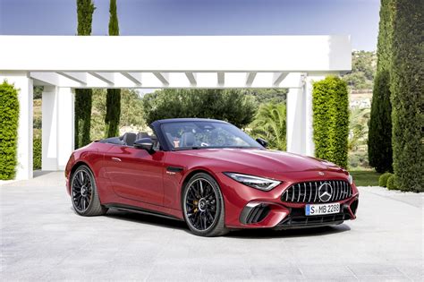 2023 Mercedes-AMG SL 53 plug-in hybrid spied | CarExpert