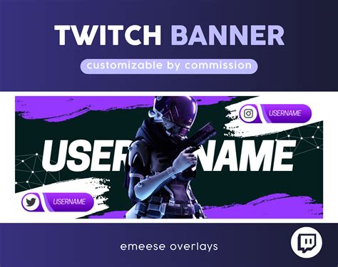 Apex Twitch Banner Wraith Custom Twitch Banner for Streaming Profile ...