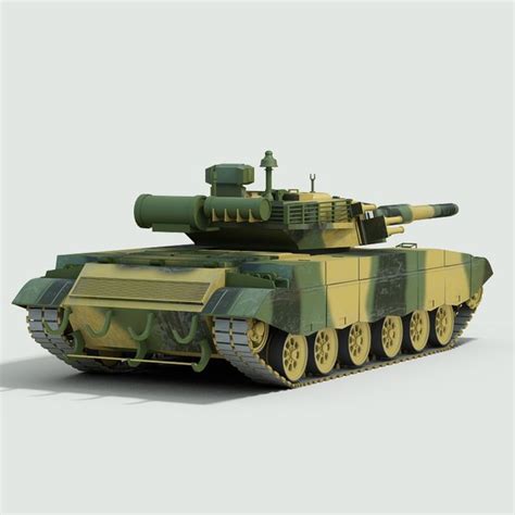 3d chinese type 98 battle tank model