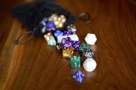 The Coolest D&D Dice Sets for Every Character Class - Cats and Dice