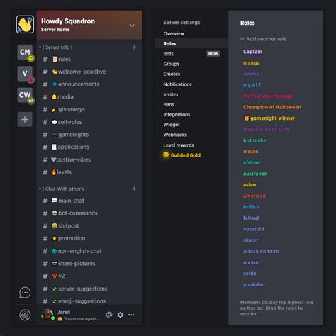 Discord Rp Server Template