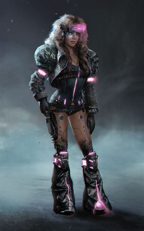 fantasy and science fiction: Bild | Cyberpunk girl, Cyberpunk fashion ...