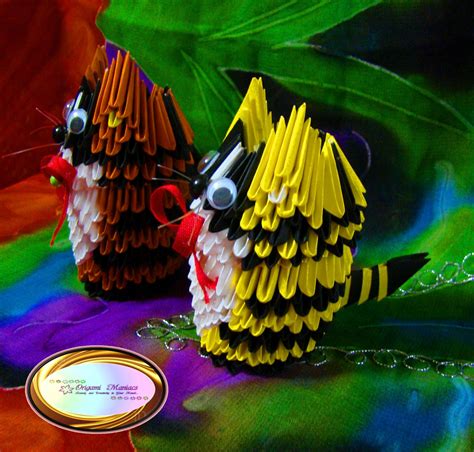 Origami Maniacs: 3D Origami Cat