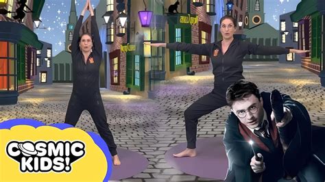 Saturday Morning Yoga | Harry Potter Yoga Adventure ⚡️ - YouTube