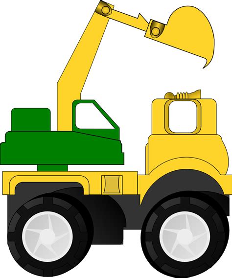 Yellow Dump Truck Clipart - ClipArt Best