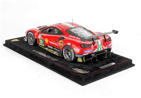 BBR Ferrari 488 GTE LM GTE Team AF Corse Le Mans 2021 • DiecastSociety.com